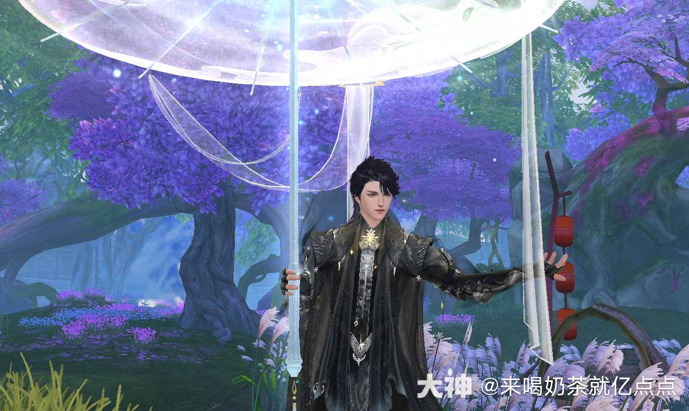 清夜染霜華，寒光入窗紗，快換上《天下》手游新時裝探尋大荒夜色！