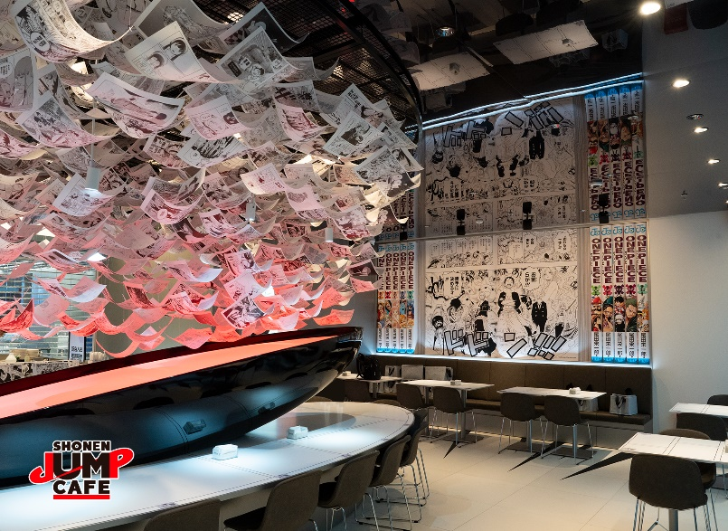 SHONEN JUMP CAFE 成都店今日正式開(kāi)業(yè)