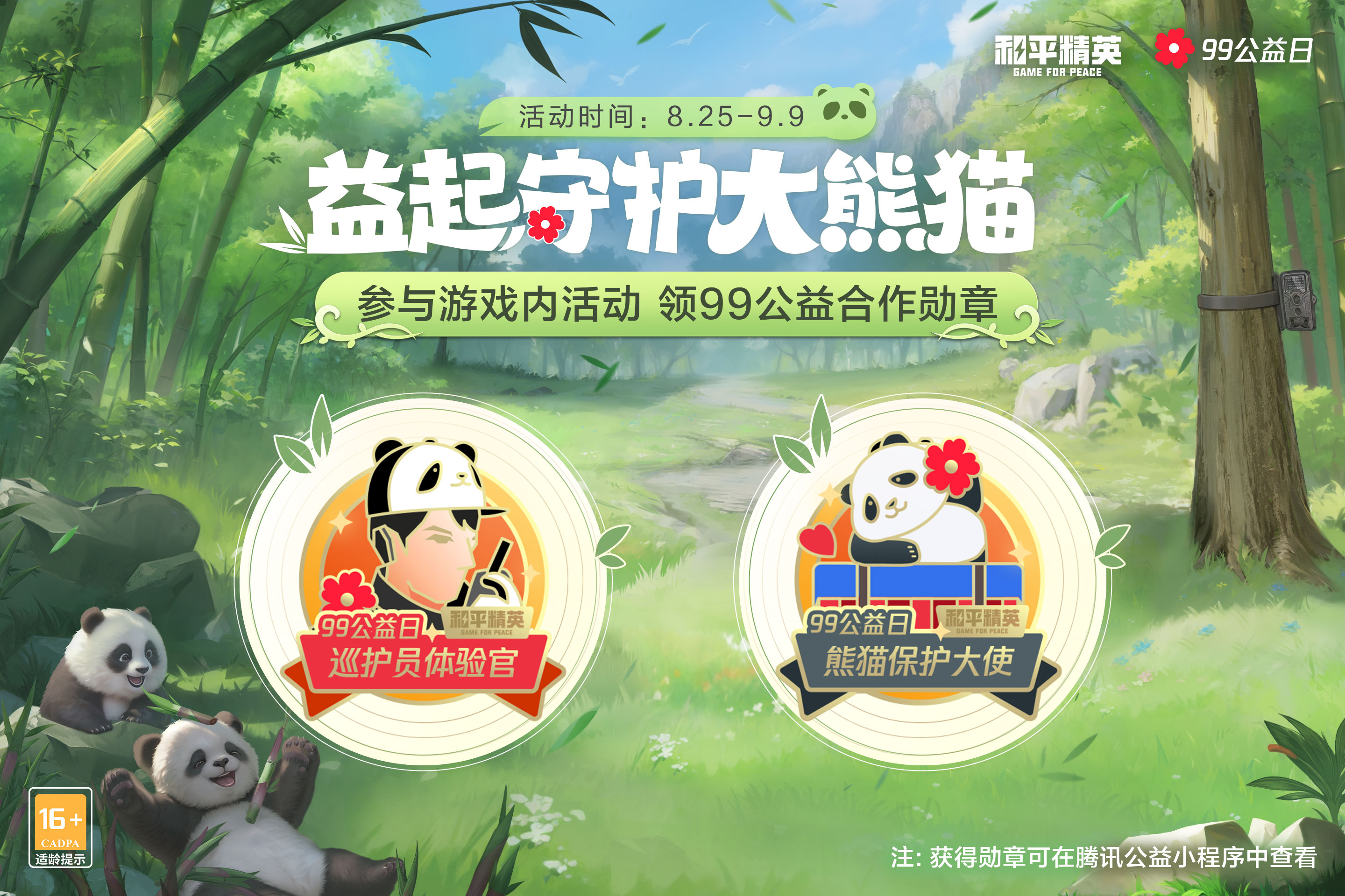 入圈同行，益起守護(hù)大熊貓