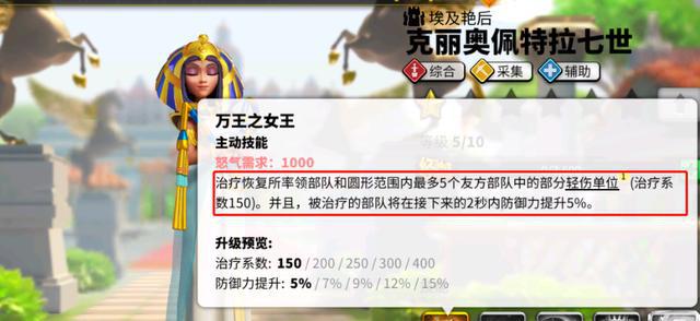 萬(wàn)國(guó)覺(jué)醒克麗奧佩特拉怎么樣