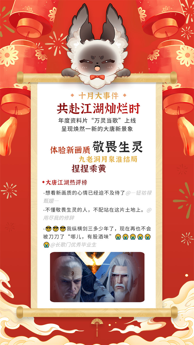 江湖皆是來時路《劍網(wǎng)3》年度大事記待君查收