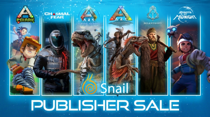 近日蝸牛游戲推出年度 Steam 發(fā)行商促銷(xiāo)活動(dòng),提供創(chuàng)紀(jì)錄折扣