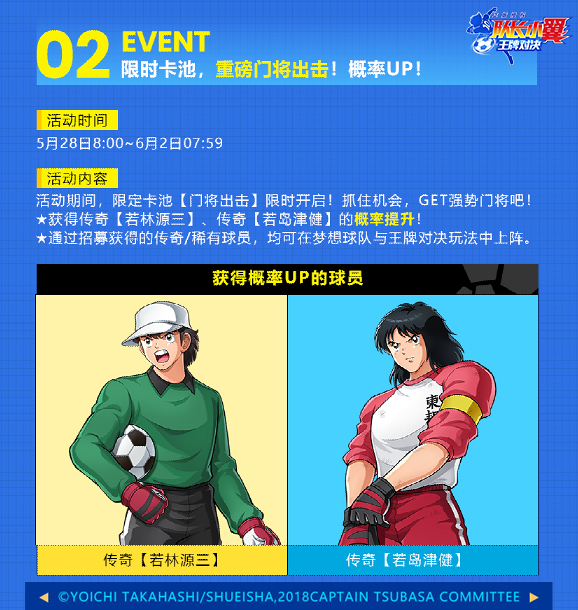奪冠！《隊(duì)長(zhǎng)小翼：王牌對(duì)決》奪冠測(cè)試今日開(kāi)啟！