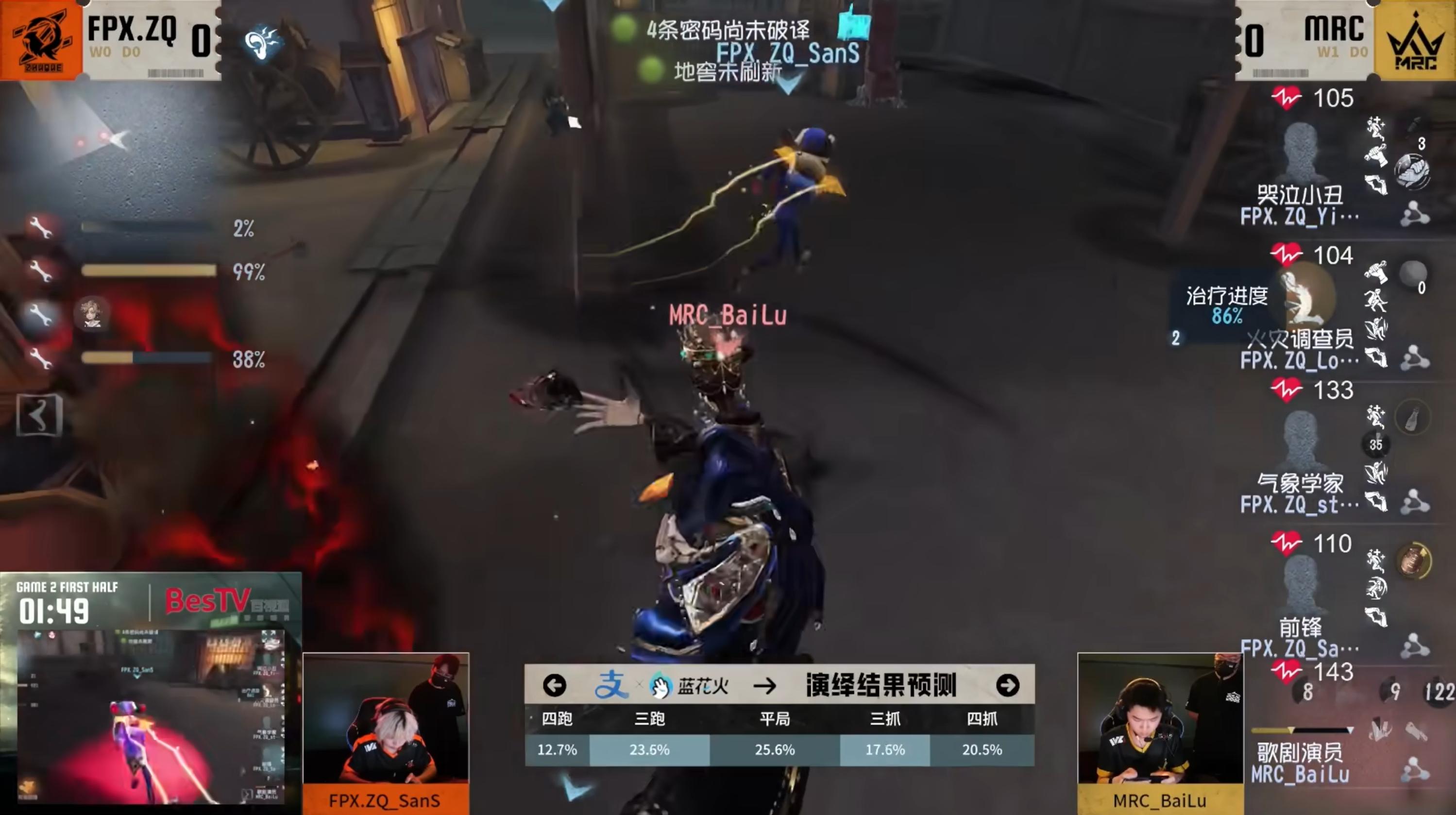 Wolves_487逆轉(zhuǎn)絕境,《第五人格》2025IVL夏季賽第一周賽報(bào)發(fā)布
