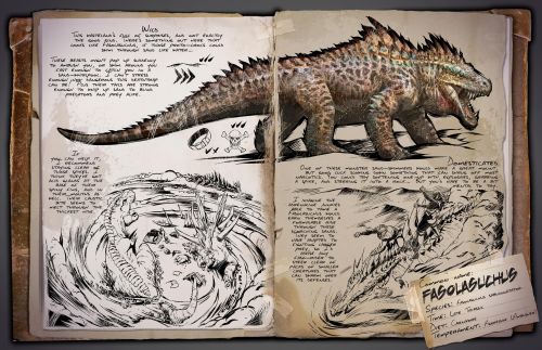 《方舟生存進(jìn)化》次世代版本新生物“法索拉鱷”首曝，沙漠巨鱷兇猛異常