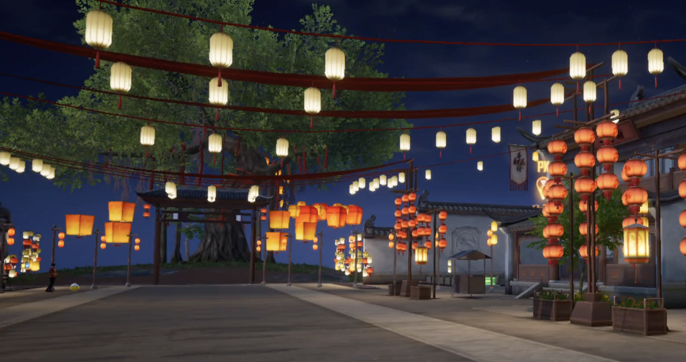 空投萬千燈火《和平精英》攜手杭州清河坊開啟祈福燈會(huì)