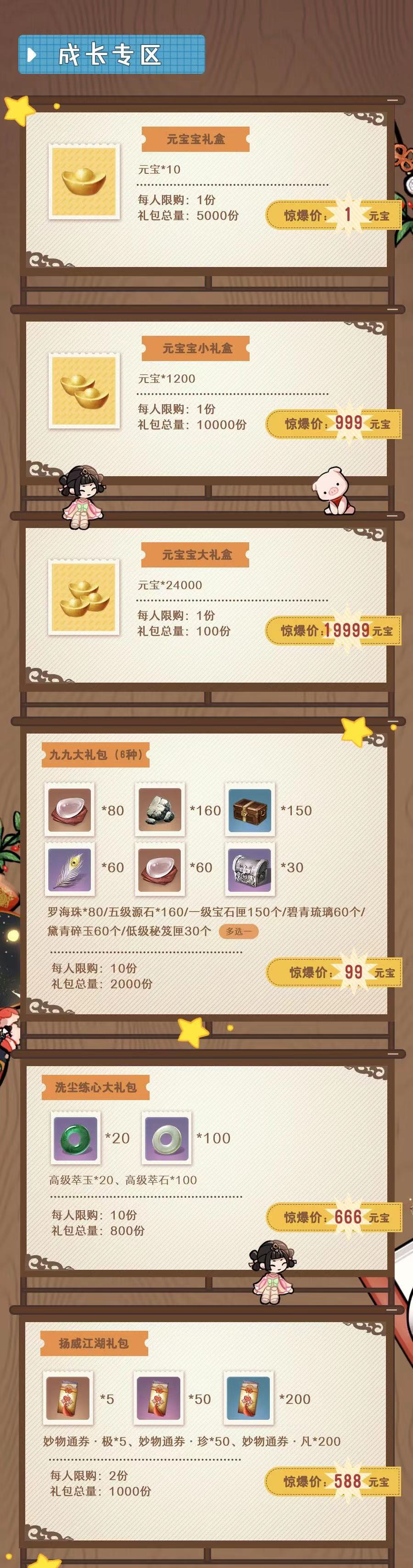 心愿時(shí)裝來(lái)了《一夢(mèng)江湖》2023年最全心愿時(shí)裝名單曝光。