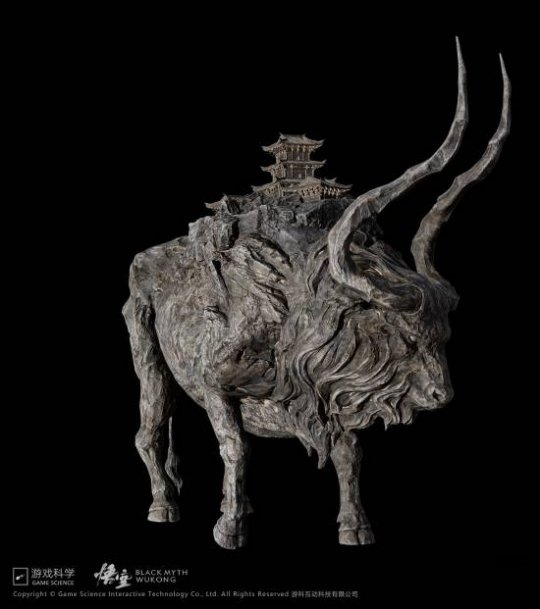 《黑神話》意象七大圣建模一覽：牛魔王、禺狨王！