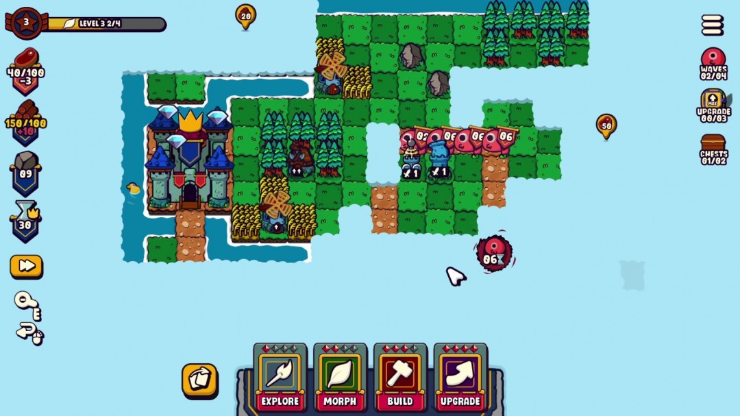 回合制塔防新游《浮島防線》6月18日登陸Steam，支持中文！