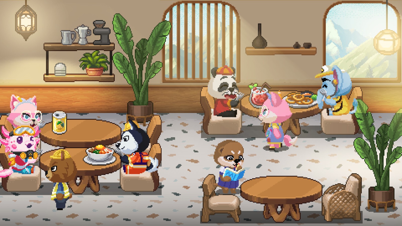 溫馨餐廳管理游戲《Not Monday Cafe》Steam頁(yè)面開放，發(fā)售日期待定！