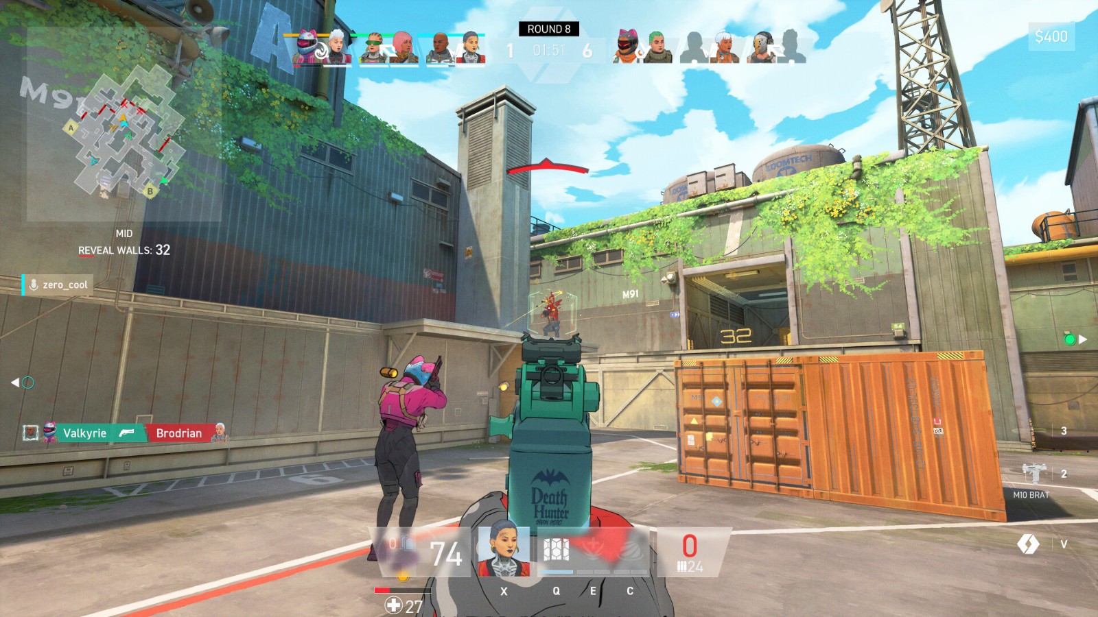 3v3戰(zhàn)術(shù)競(jìng)技射擊游戲《SpectreDivide》今日Steam頁(yè)面上線，支持中文！