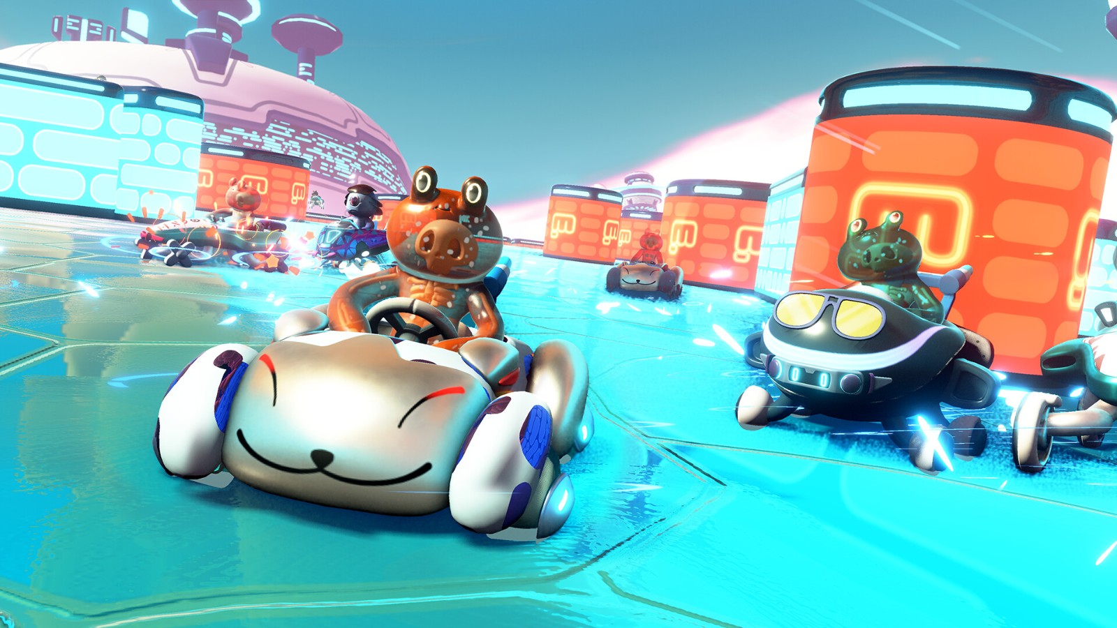 多人賽車游戲《Cosmic Royale》Steam頁面開放，支持簡中！