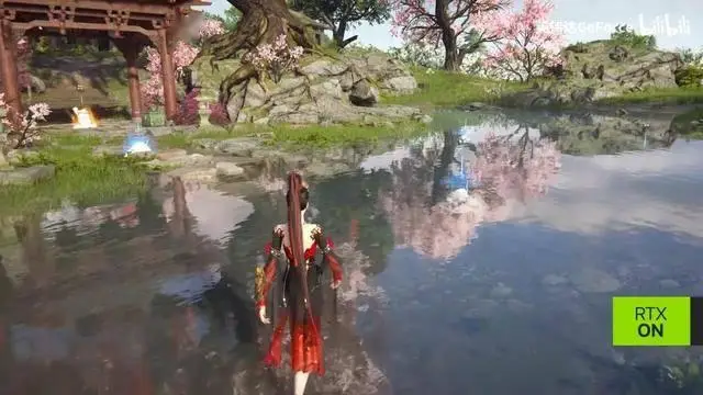 《永劫無間》全景光追和DLSS光線重建，畫面提升！