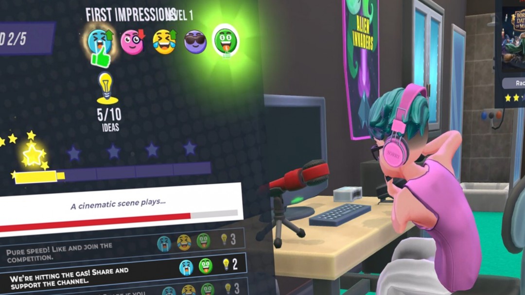 模擬經(jīng)營游戲《Youtubers Life 3》Steam頁面開放，年內(nèi)發(fā)售！