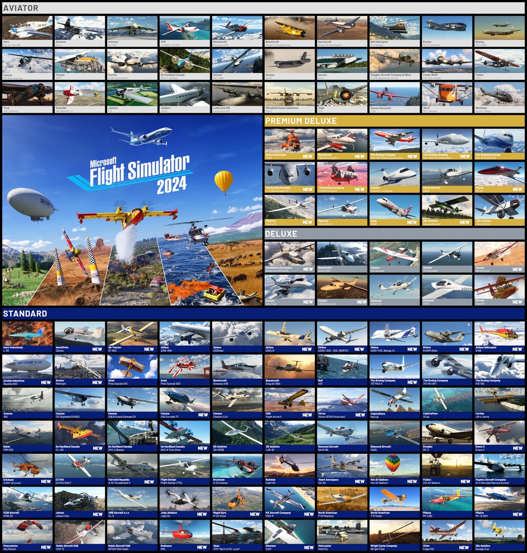 模擬游戲《微軟飛行模擬2024》Steam頁面上線，11月19日推出！