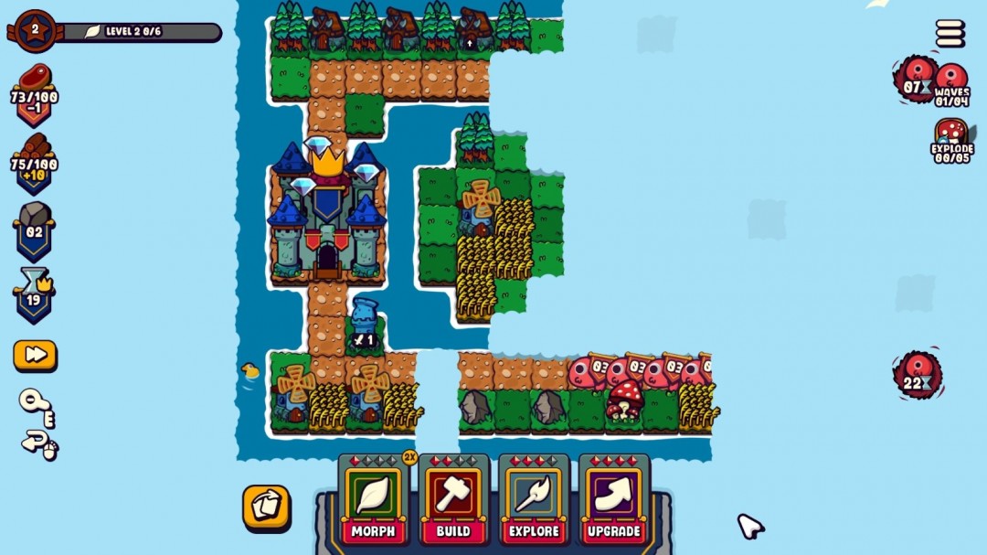 回合制塔防新游《浮島防線》6月18日登陸Steam，支持中文！