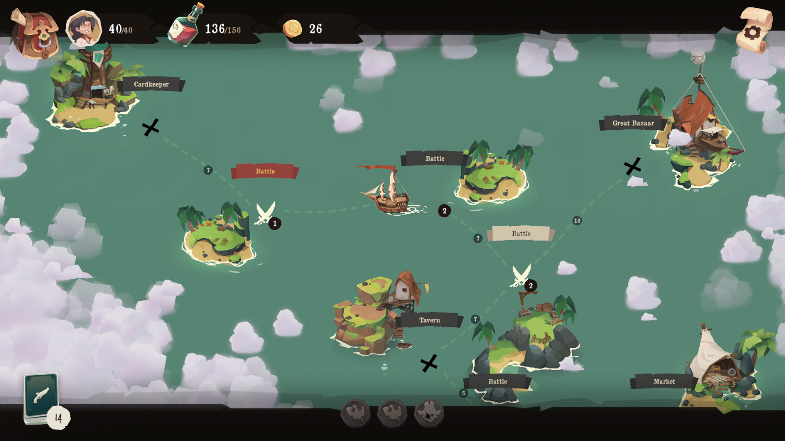 卡牌冒險游戲《航海奇聞2：傳承》Steam頁面上線，明年發(fā)售！