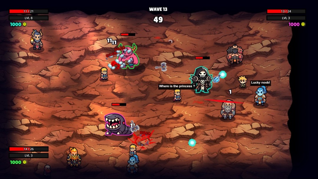 Roguelike游戲《Noobs Are Coming》Steam頁面開放，年內(nèi)發(fā)售！