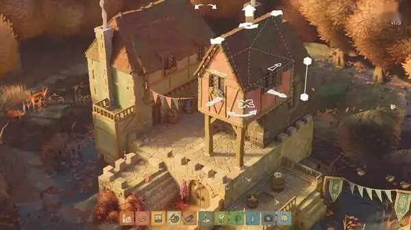 休閑治愈城堡建造游戲《林間小世界》登陸Steam正式推出！