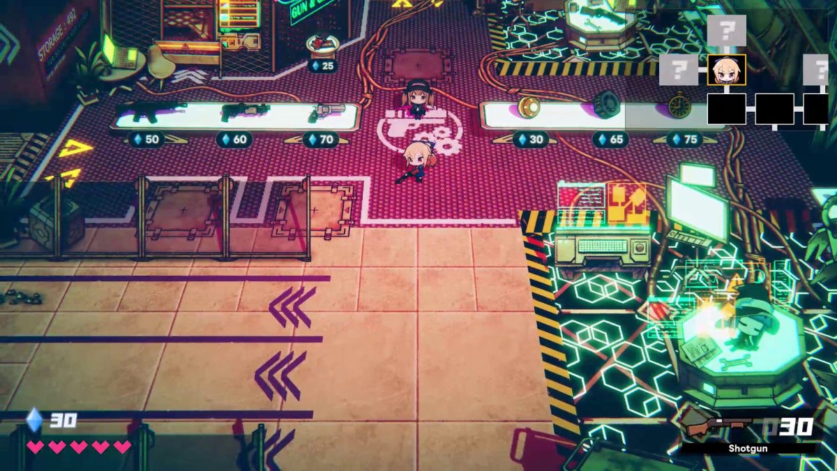 2.5D動(dòng)作射擊新游 《Gunner-chan!》Steam頁(yè)面上線！