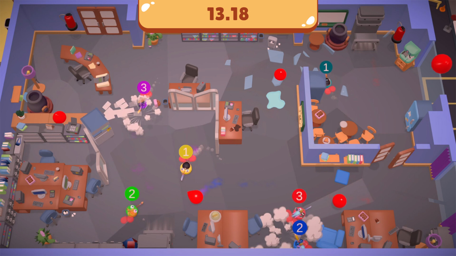 派對亂斗游戲《瘋狂吸塵器》Steam頁面公布，發(fā)售日期待定！