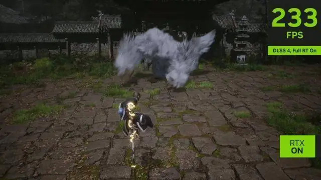 《黑神話：悟空》DLSS 4技術(shù)曝光，幀數(shù)飆升，戰(zhàn)斗場景更流暢！ 