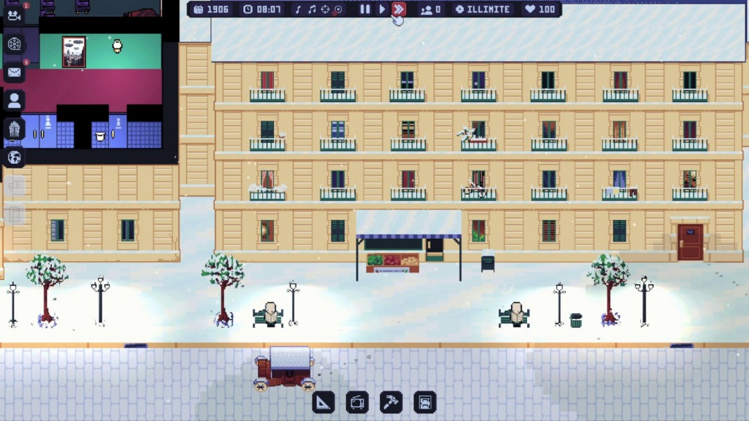像素風影院管理游戲《Cinema Theater Tycoon》Steam頁面公布，支持簡中！