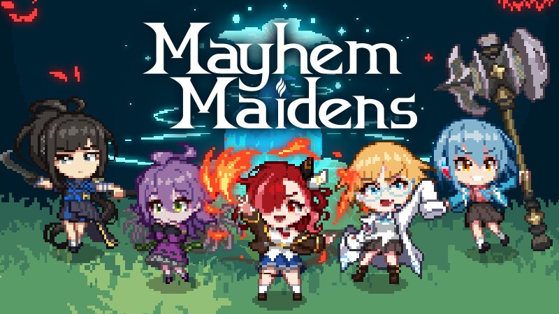 塔防游戲《Mayhem Maidens》Steam頁(yè)面上線，支持簡(jiǎn)中！