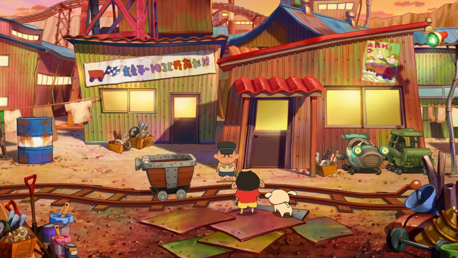 《蠟筆小新：煤炭鎮(zhèn)的小白》現(xiàn)已登Steam，國(guó)區(qū)135元！