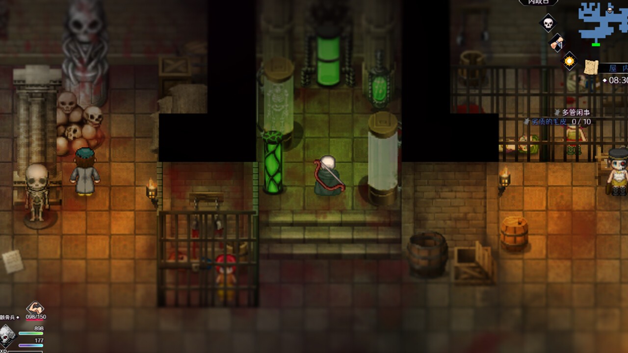 策略角色扮演游戲《骸骷王》Steam頁面開放，支持中文！