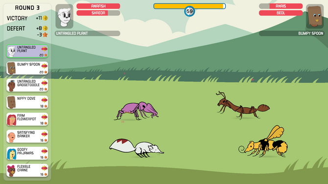 休閑風(fēng)DNA合成生物對(duì)戰(zhàn)游戲《Battimals》登陸Steam！