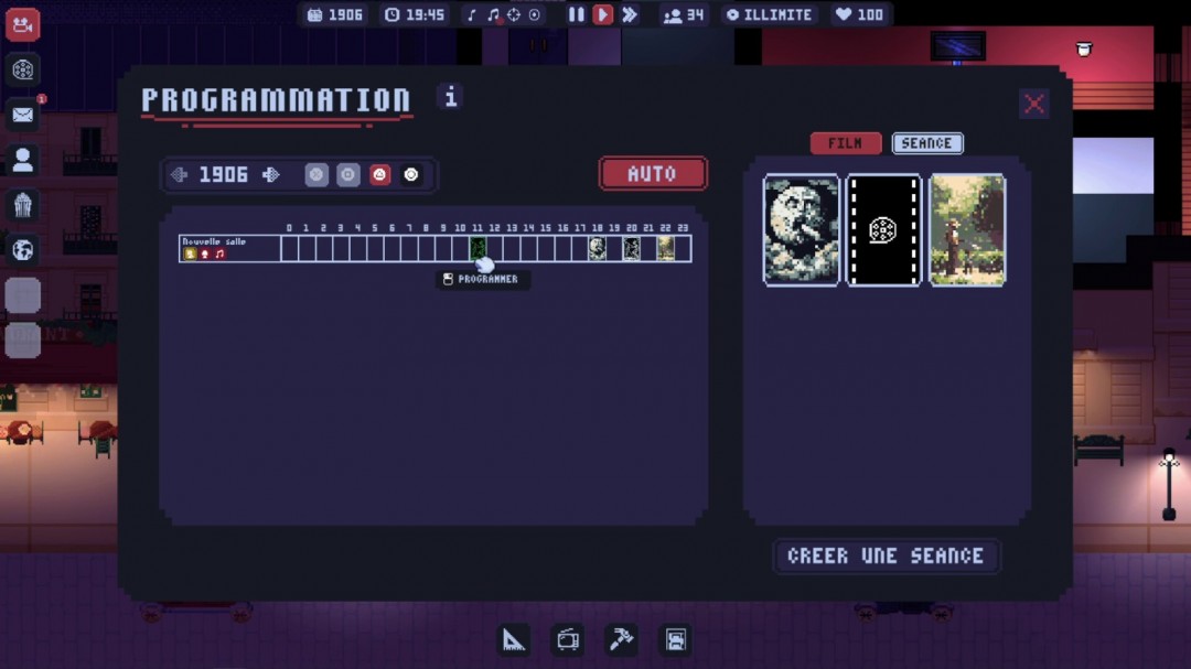 像素風影院管理游戲《Cinema Theater Tycoon》Steam頁面公布，支持簡中！