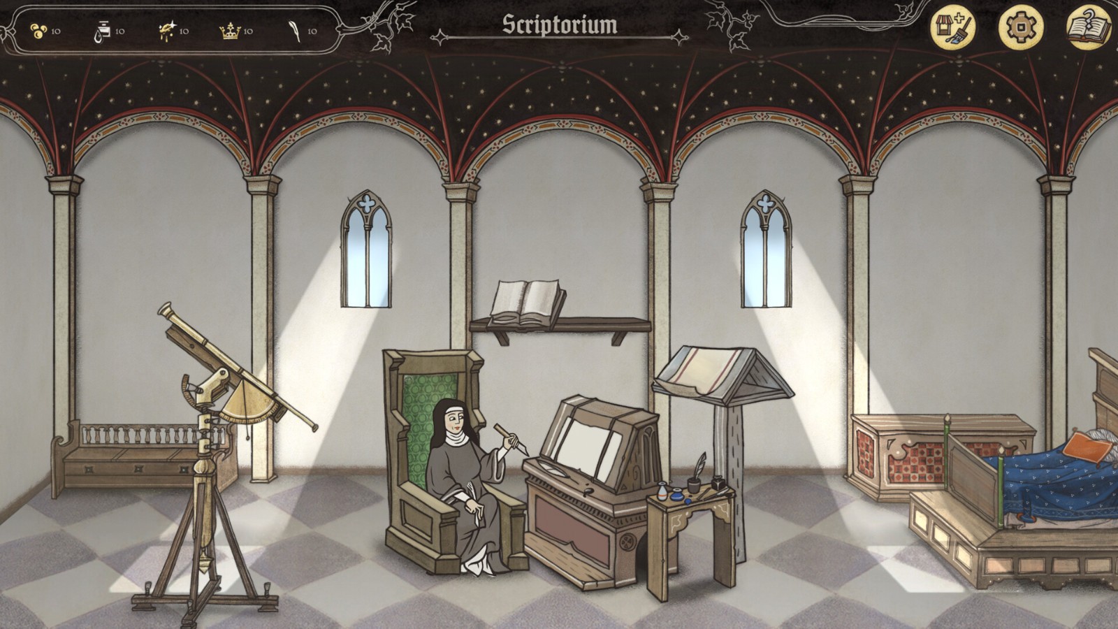 《Scriptorium》Steam頁面今日上線，發(fā)售日待定！