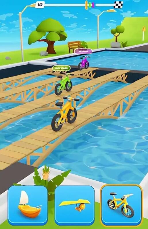 一人化三型？休閑手游《Shape Transforming: Shape Race》開啟變形競速！