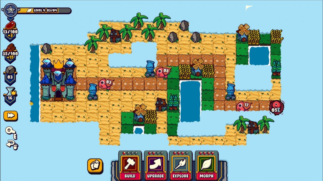 回合制塔防新游《浮島防線》6月18日登陸Steam，支持中文！