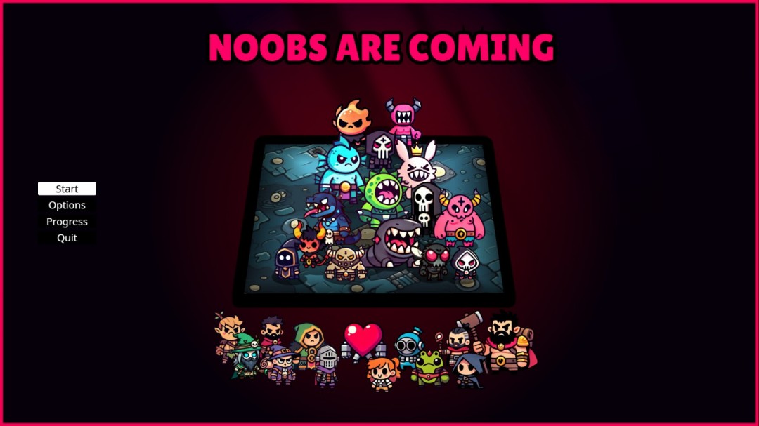 Roguelike游戲《Noobs Are Coming》Steam頁面開放，年內(nèi)發(fā)售！