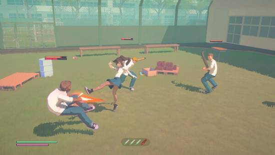 美少女格斗動(dòng)作游戲公開(kāi)Steam頁(yè)面！JK激戰(zhàn)不良少年