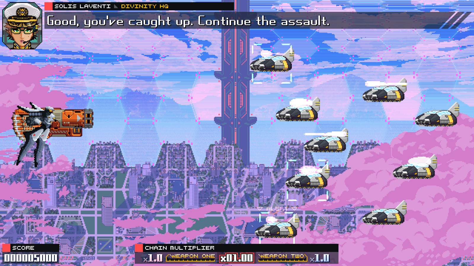 橫板機甲飛行射擊游戲《VISEGUNNE》Steam頁面開放，發(fā)行日期待定！