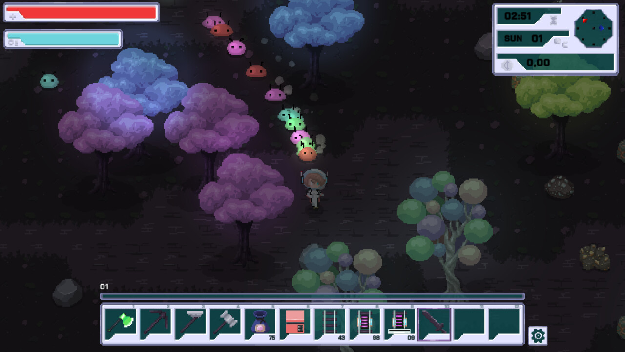 2D像素風模擬游戲《PLANET IX》Steam頁面發(fā)售，支持中文！