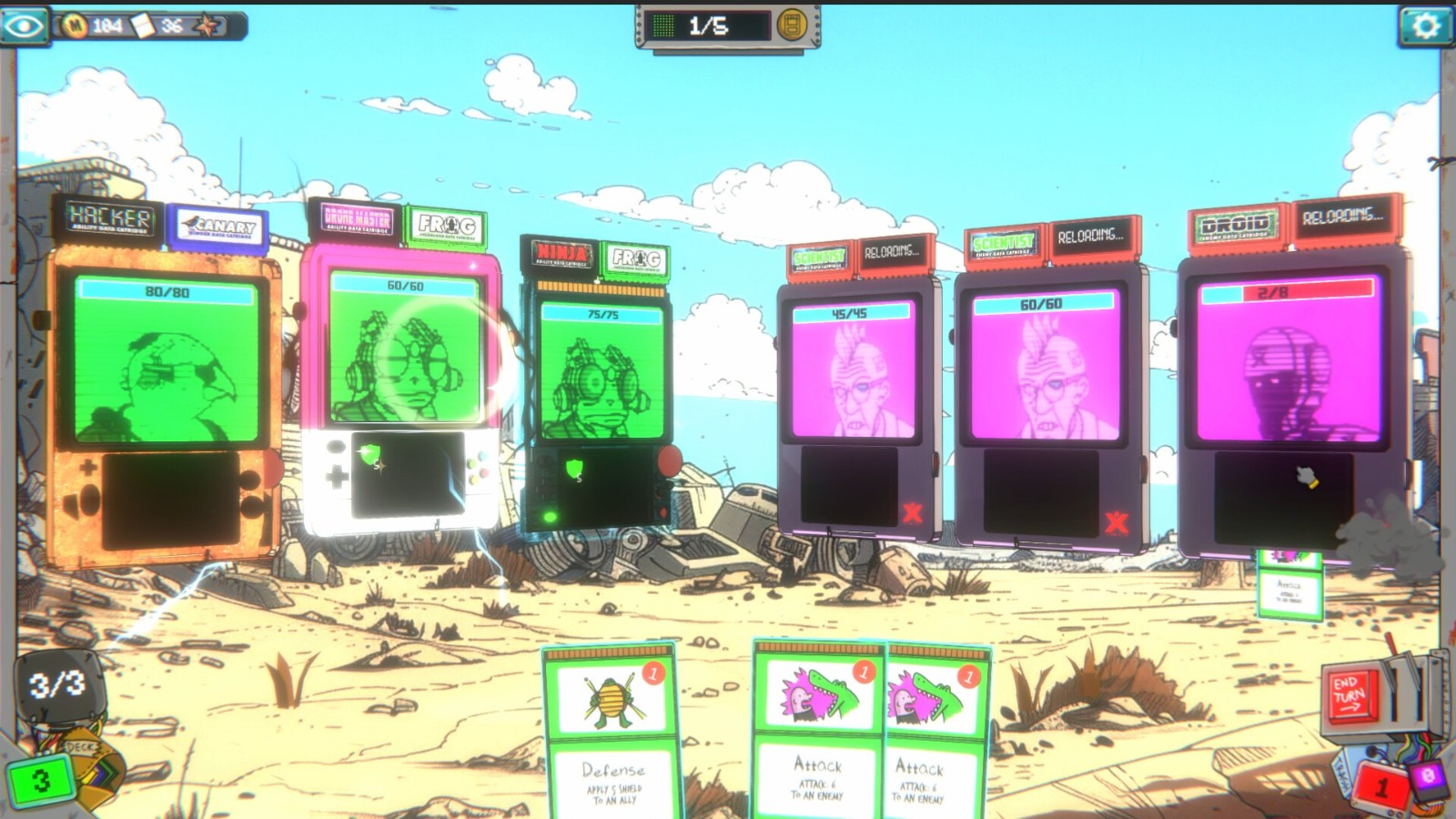 卡牌構筑游戲《Rebel Roar》Steam頁面今日上線，支持簡中！