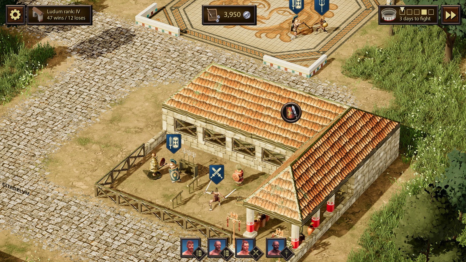 角斗士管理模擬游戲《Gladiators of Citadelum》Steam頁面上線，支持簡中！