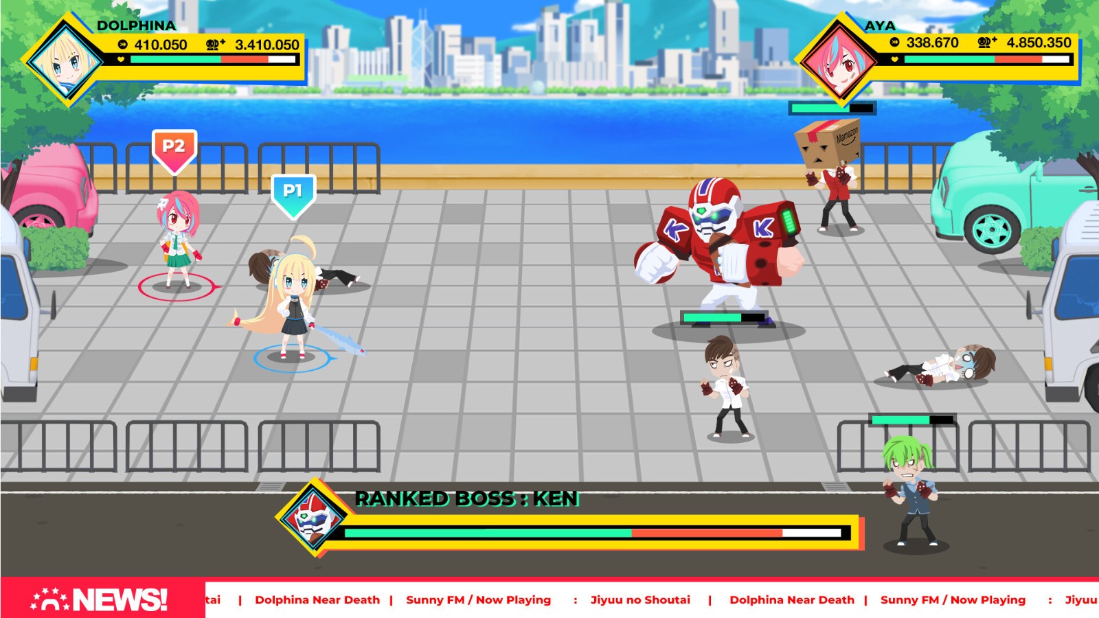 清版街機(jī)動作游戲《School Beat》Steam頁面開放，發(fā)售日期待定！
