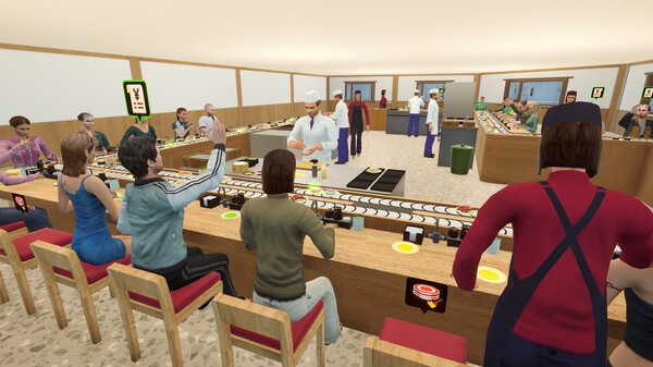 經(jīng)典日料壽司店經(jīng)營模擬新游《回轉(zhuǎn)壽司模擬器》Steam上線，支持中文！