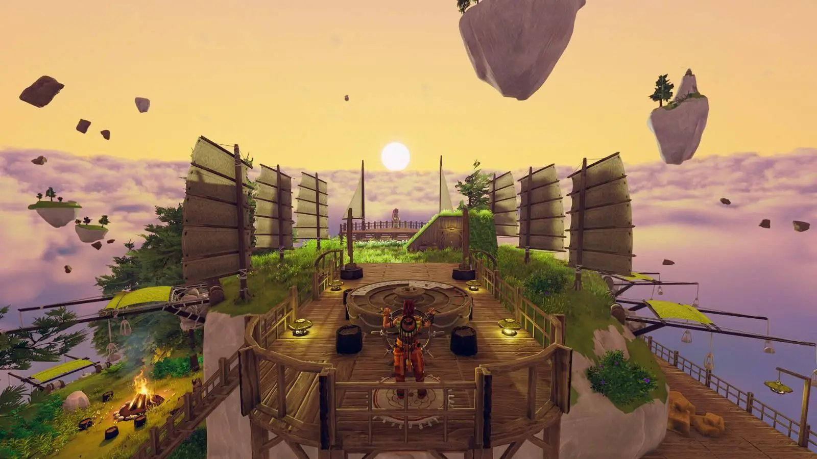 沙盒生存游戲《Aloft》明年年1月15日搶先登陸Steam，支持試玩！
