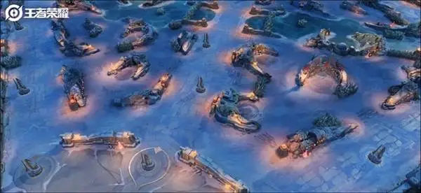 《王者榮耀》冰雪峽谷登場，王者峽谷迎來冬日新風貌！