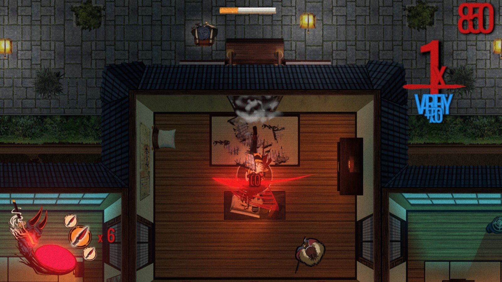 俯視角高速動(dòng)作游戲《瘋狂武士》Steam頁(yè)面開(kāi)放，明年發(fā)售！