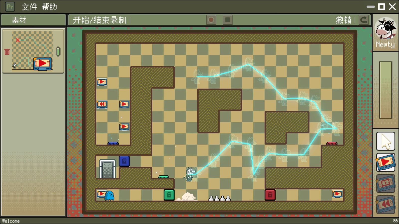 獨立益智平臺游戲《牛馬假日》Steam頁面公布，支持中文！