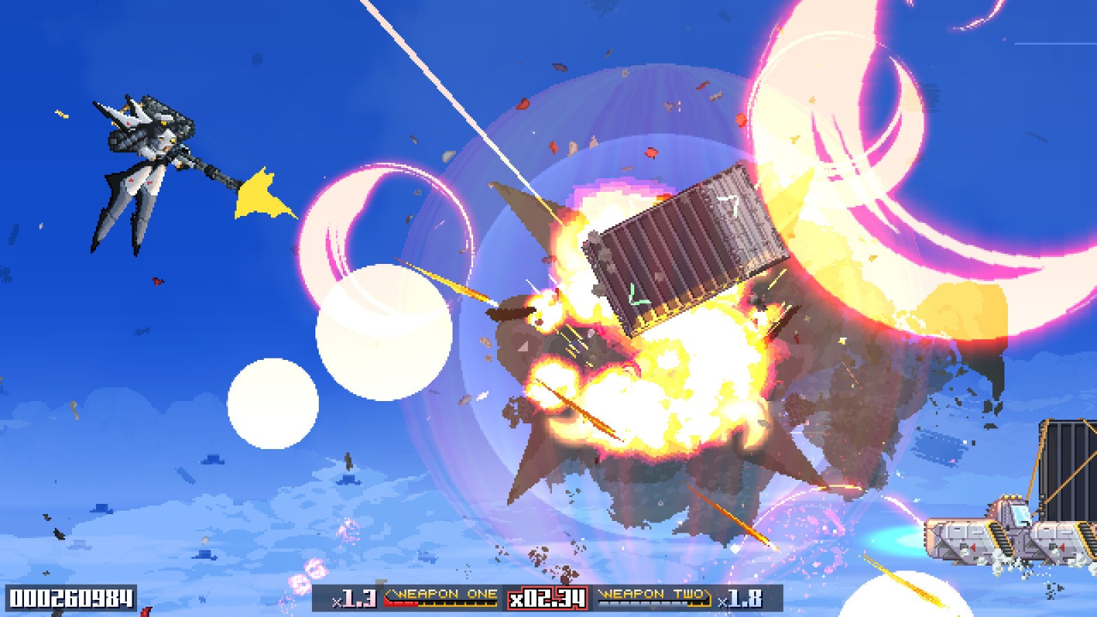 橫板機甲飛行射擊游戲《VISEGUNNE》Steam頁面開放，發(fā)行日期待定！