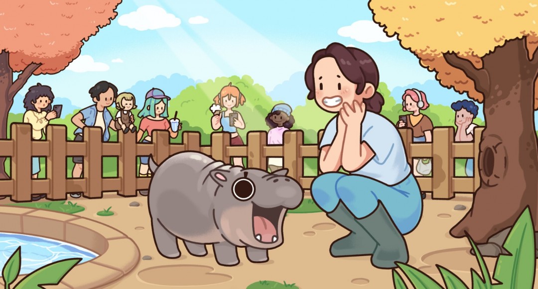 模擬器游戲《Baby Pygmy Hippo Zoo》Steam頁面開放，年內(nèi)發(fā)售！