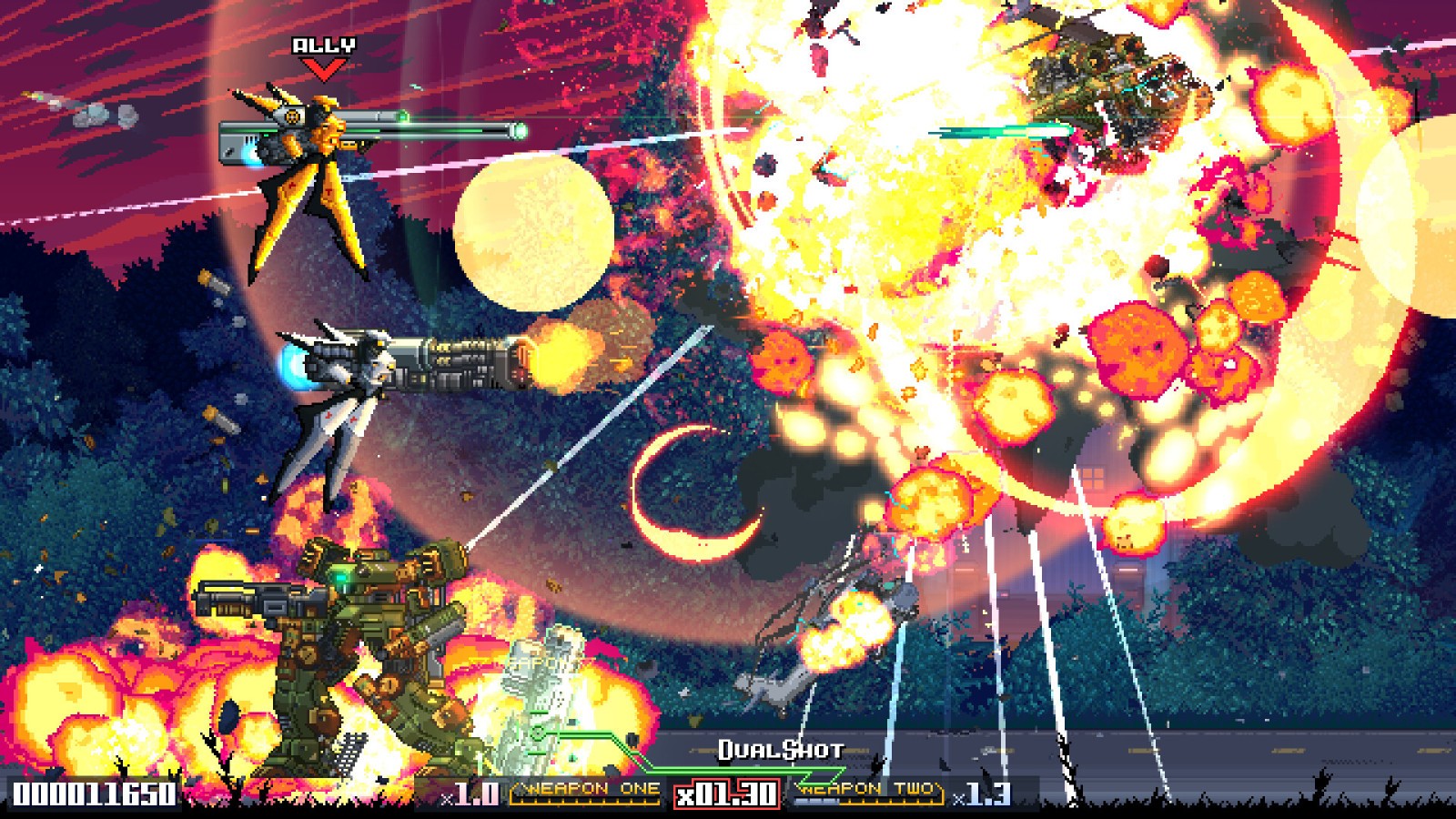 橫板機甲飛行射擊游戲《VISEGUNNE》Steam頁面開放，發(fā)行日期待定！